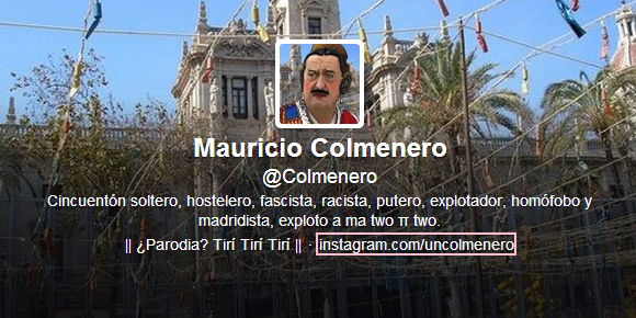 Mauricio Colmenero  Colmenero  en Twitter